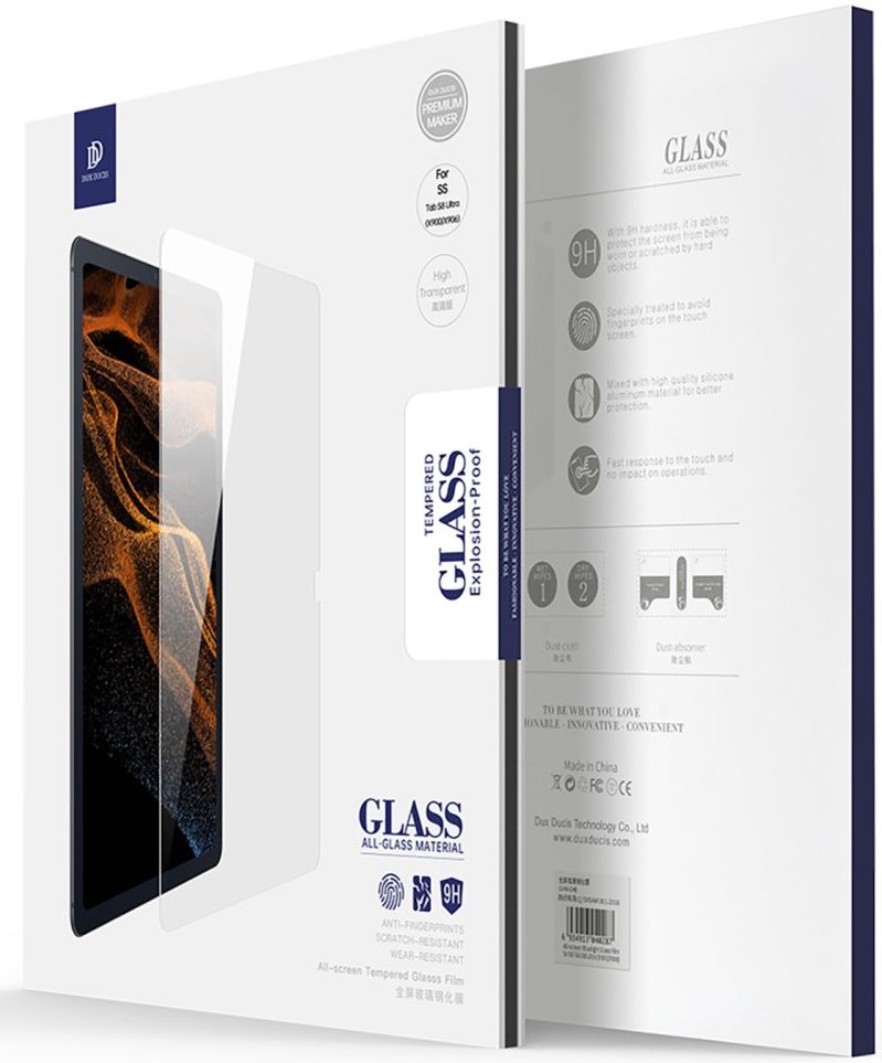 Dux Ducis Samsung Galaxy Tab S8 Ultra Screen Protector Tempered Glass afbeelding 7