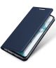 Dux Ducis Skin Pro Samsung Galaxy A23 Hoesje Portemonnee Blauw