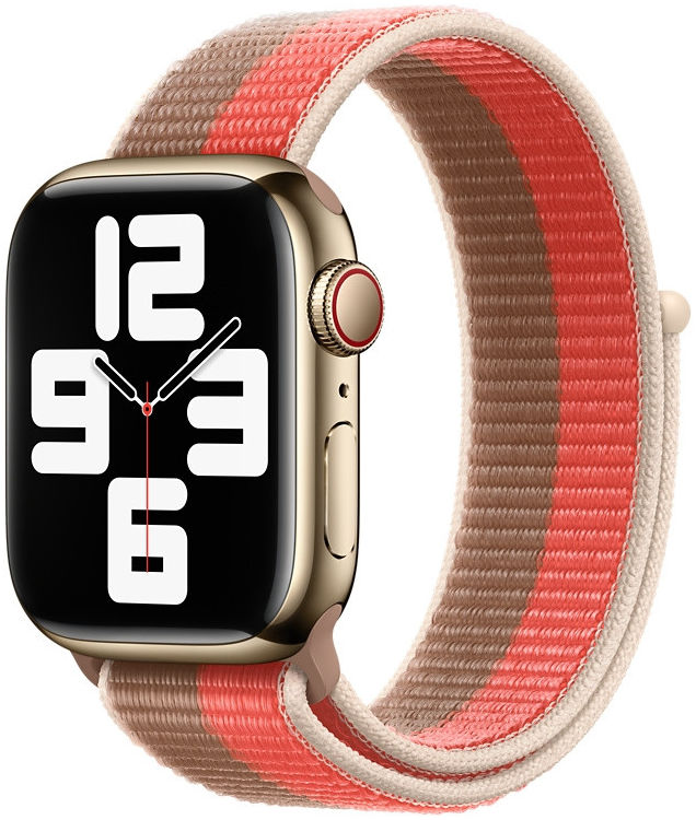 Dux Ducis Sport Apple Watch Bandje 1-9/SE 41/40/38MM Bruin Roze afbeelding 4