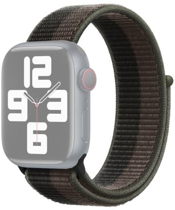 Dux Ducis Sport Apple Watch Bandje 1-9/SE 41/40/38MM Zwart Grijs Bandjes