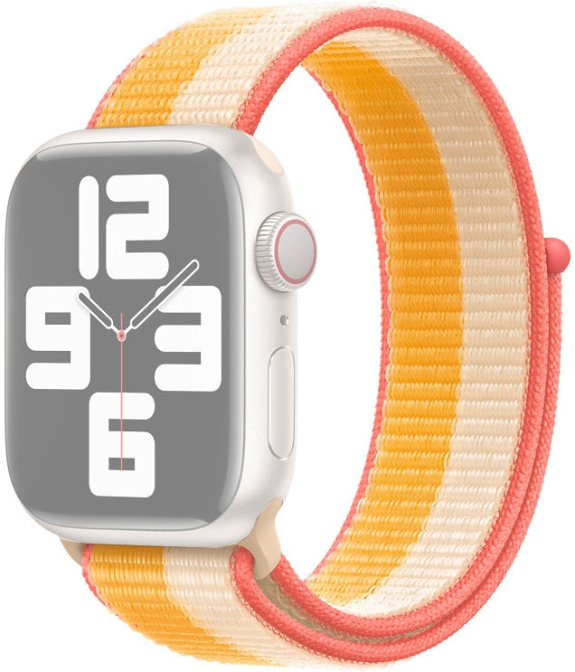 Dux Ducis Apple Watch Bandje - 1-9/SE/Ultra 49MM/45MM/44MM/42MM - Beige Wit afbeelding 1