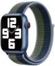 Dux Ducis Apple Watch Bandje - 1-9/SE/Ultra 49MM/45MM/44MM/42MM - Blauw Groen