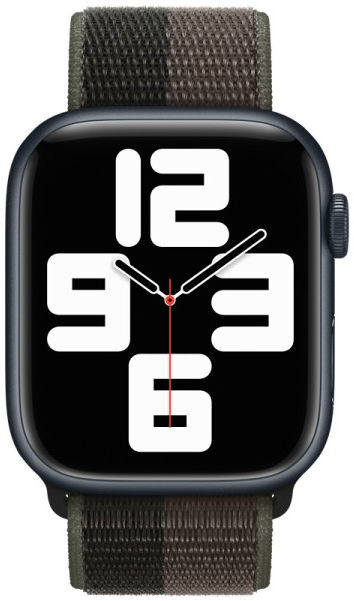 Dux Ducis Apple Watch Bandje - 1-10/SE/Ultra 49/46/45/44/42MM - Zwart Grijs afbeelding 2