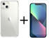 Apple iPhone 13 Hoesje + Tempered Glass Screen Protector afbeelding 1