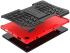 Samsung Galaxy Tab A8 Hoes Hybride Back Cover met Kickstand Rood afbeelding 7