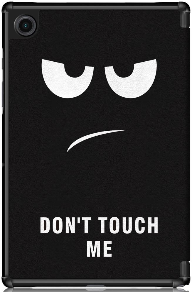 Samsung Galaxy Tab A8 Book Hoes met Print Don&#039;t Touch Me afbeelding 3