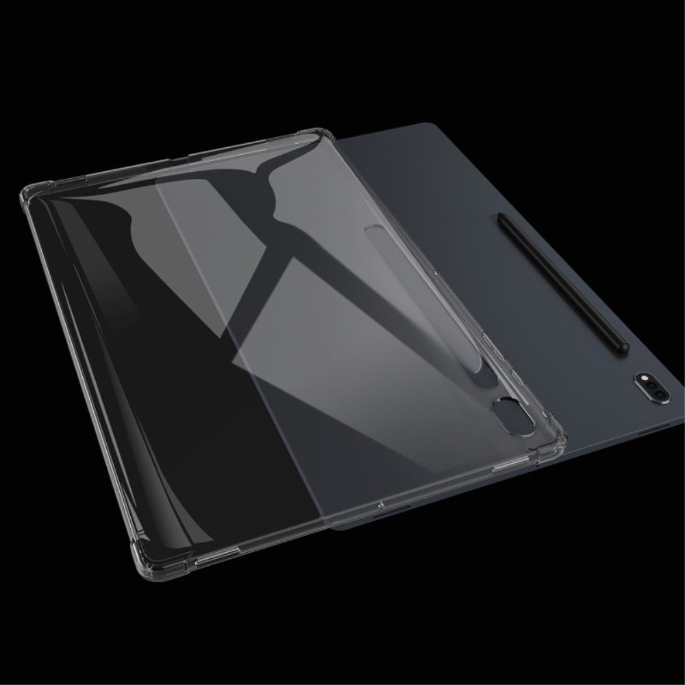 Samsung Galaxy Tab S8 Ultra Hoes Schokbestendig Back Cover Transparant afbeelding 7