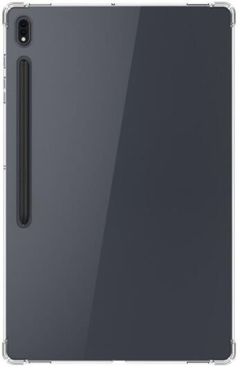 Samsung Galaxy Tab S8 Ultra Hoes Schokbestendig Back Cover Transparant afbeelding 3
