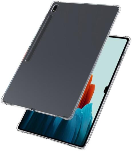 Samsung Galaxy Tab S8 Ultra Hoes Schokbestendig Back Cover Transparant afbeelding 5