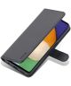 AZNS Samsung Galaxy A13 4G Hoesje Book Case Kunstleer Zwart