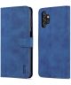 AZNS Samsung Galaxy A13 4G Hoesje Book Case Kunstleer Blauw