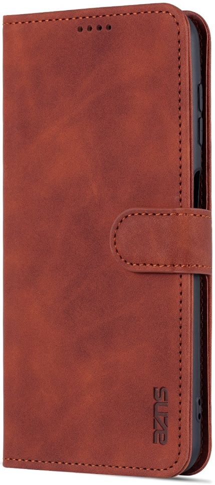 AZNS Samsung Galaxy A13 4G Hoesje Book Case Kunstleer Bruin afbeelding 5