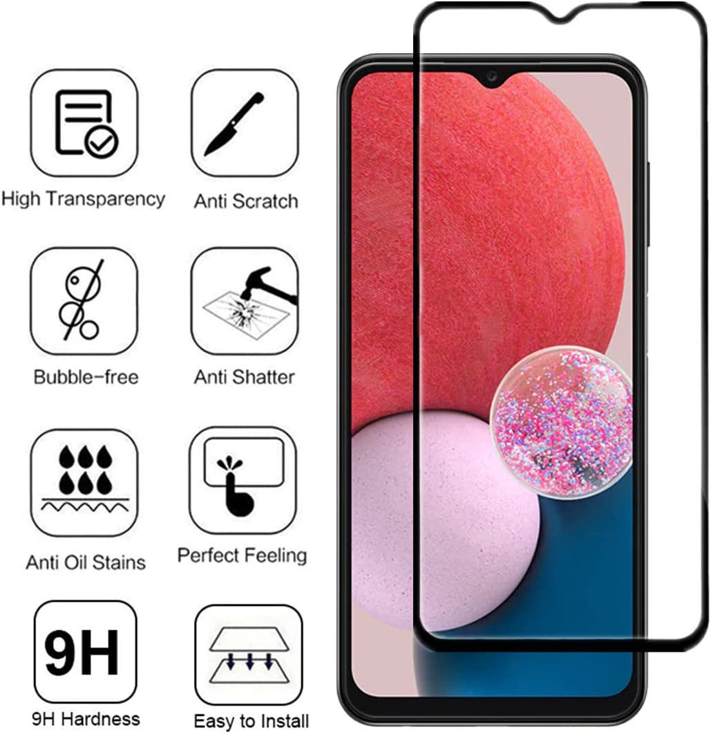 Samsung Galaxy A13 4G Screen Protector 0.3mm Arc Edge Tempered Glass afbeelding 2