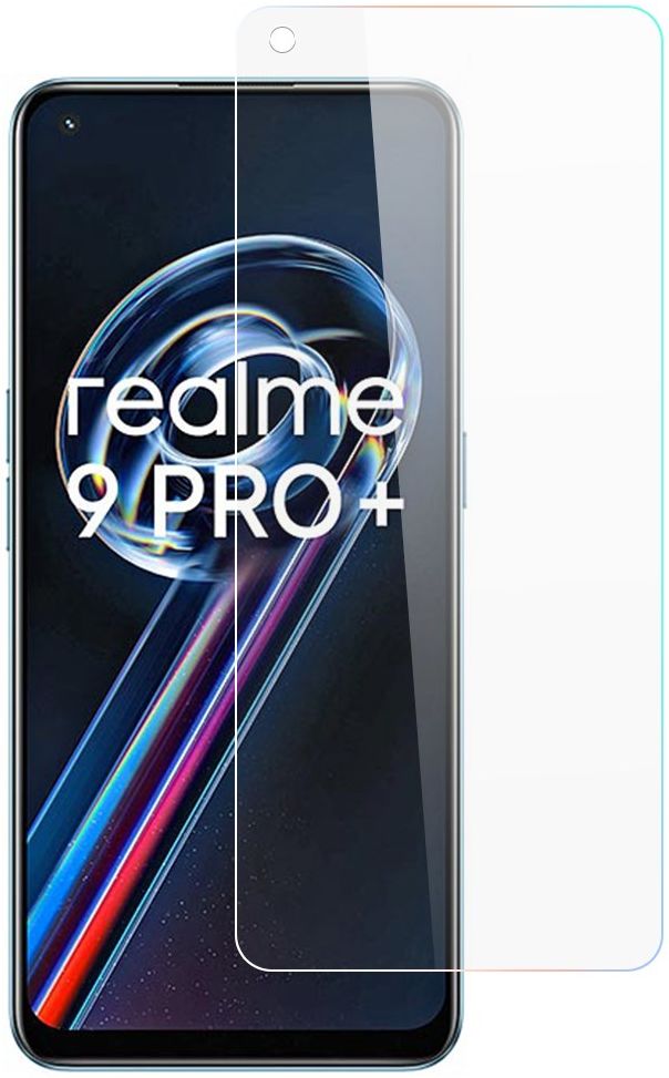 Realme 9 Pro+ Screen Protector Volledig Dekkend Tempered Glass afbeelding 1