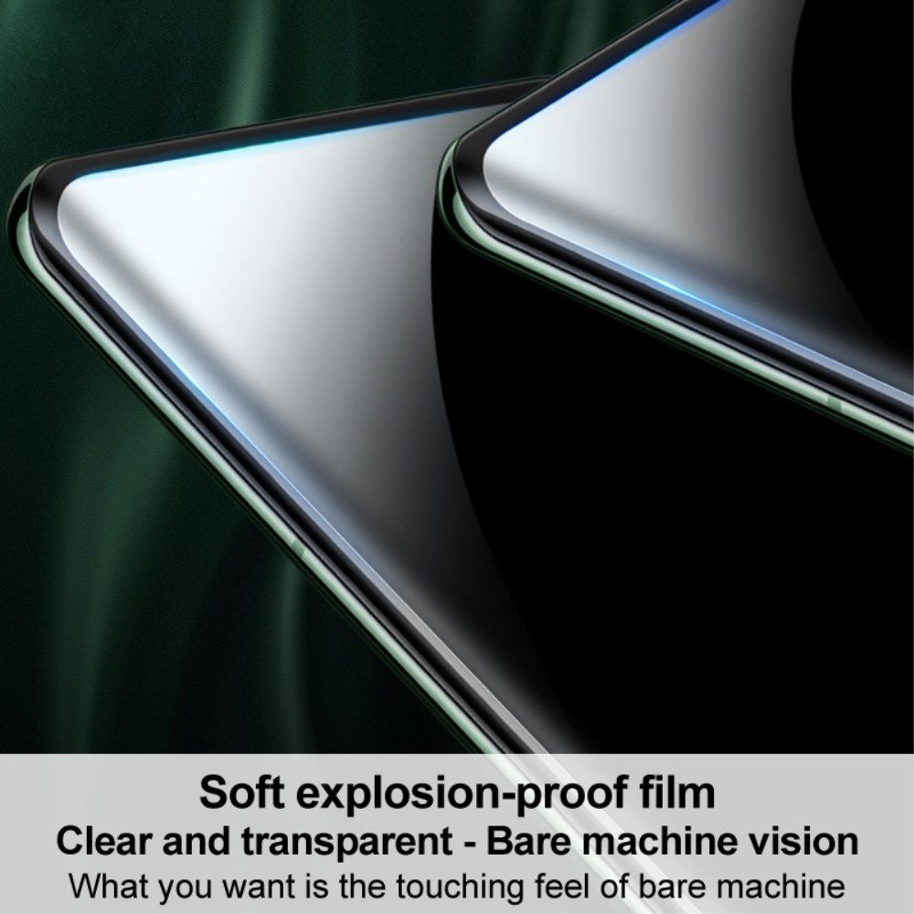 Oneplus 10 Pro Screen Protector TPU Full Cover Duo Pack afbeelding 6