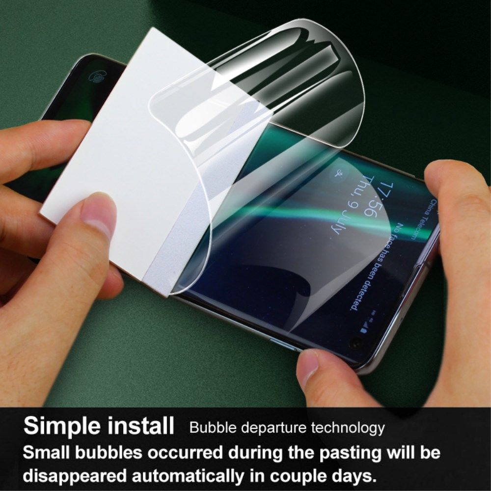 Oneplus 10 Pro Screen Protector TPU Full Cover Duo Pack afbeelding 7