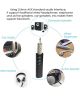 Bluetooth Audio Receiver 3.5mm Jack voor Aux Apparaten Zwart