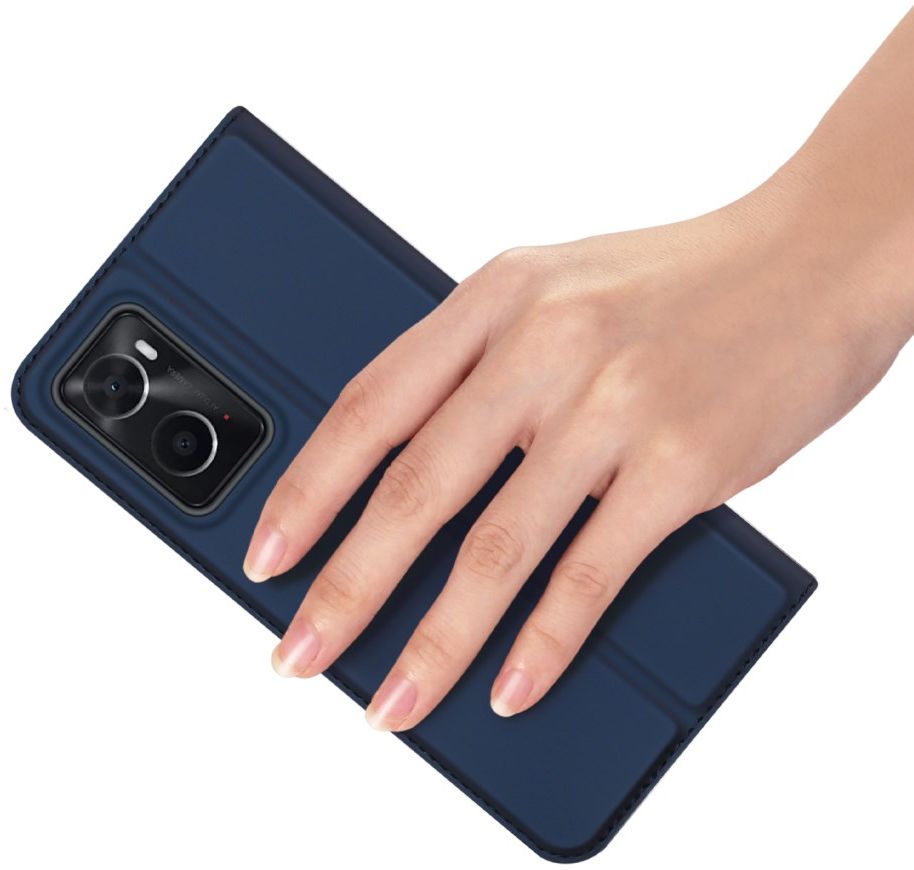Dux Ducis Skin Pro Realme 9i/Oppo A76/A96 Hoesje Portemonnee Blauw afbeelding 8