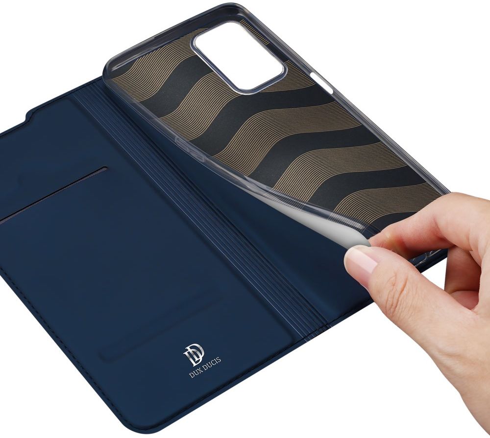 Dux Ducis Skin Pro Realme 9i/Oppo A76/A96 Hoesje Portemonnee Blauw afbeelding 9