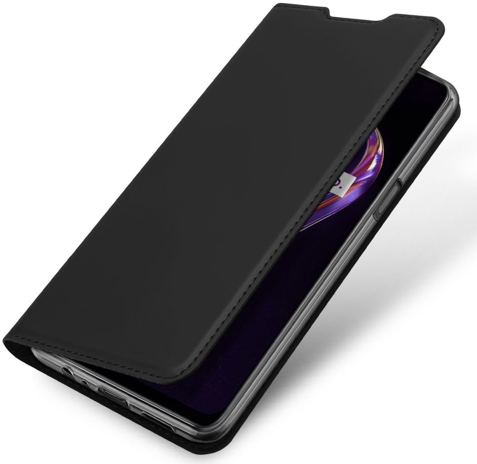 Dux Ducis Skin Pro Series Realme 9 Pro / 9 5G Hoesje Portemonnee Zwart afbeelding 1