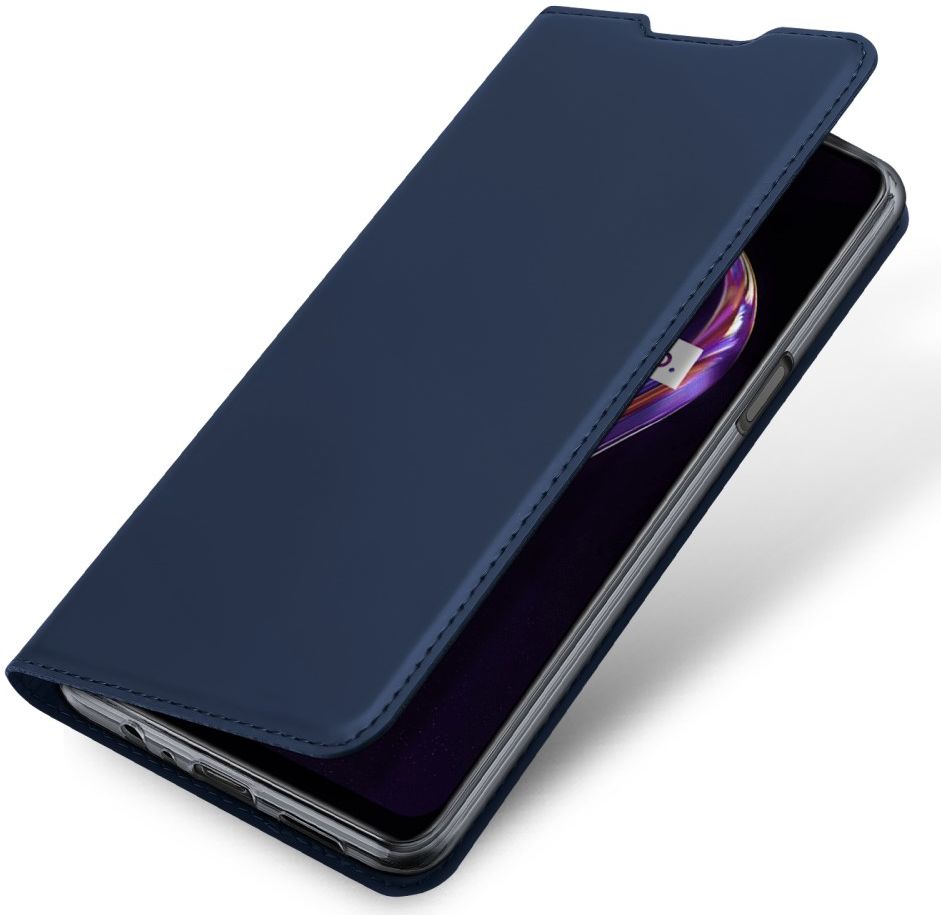 Dux Ducis Skin Pro Series Realme 9 Pro / 9 5G Hoesje Portemonnee Blauw afbeelding 1
