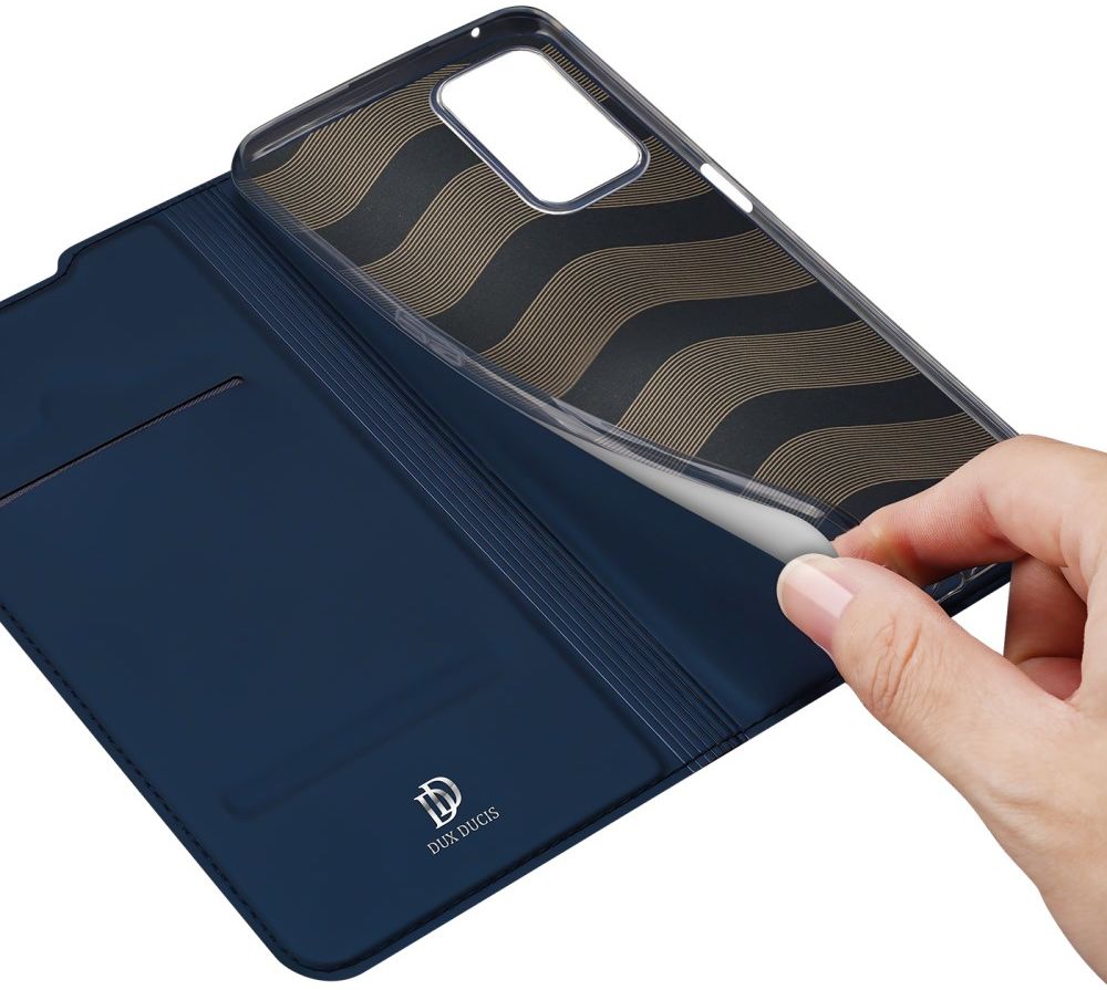 Dux Ducis Skin Pro Series Realme 9 Pro / 9 5G Hoesje Portemonnee Blauw afbeelding 8