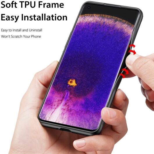 Dux Ducis Fino Series Oppo Find X5 Hoesje Back Cover Blauw afbeelding 3