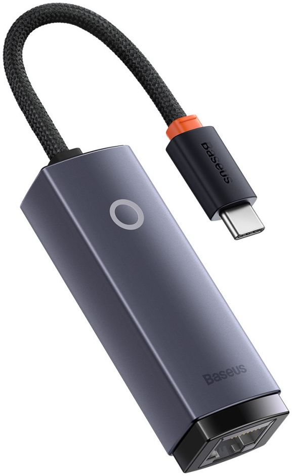 Baseus Lite RJ45 USB-C naar Ethernet LAN Adapter 1.000 Mbps afbeelding 1