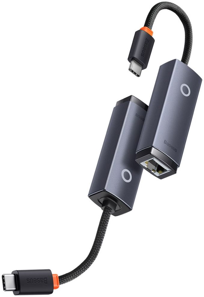 Baseus Lite RJ45 USB-C naar Ethernet LAN Adapter 1.000 Mbps afbeelding 4