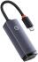 Baseus Lite RJ45 USB-C naar Ethernet LAN Adapter 1.000 Mbps afbeelding 1
