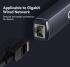 Baseus Lite RJ45 USB-C naar Ethernet LAN Adapter 1.000 Mbps afbeelding 8