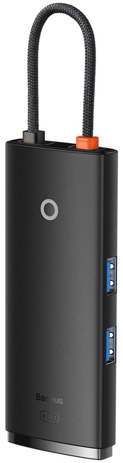 Baseus Lite 6-in-1 USB-C Hub naar HDMI/2x USB 3.0/USB-C PD/SD/TF Zwart afbeelding 16