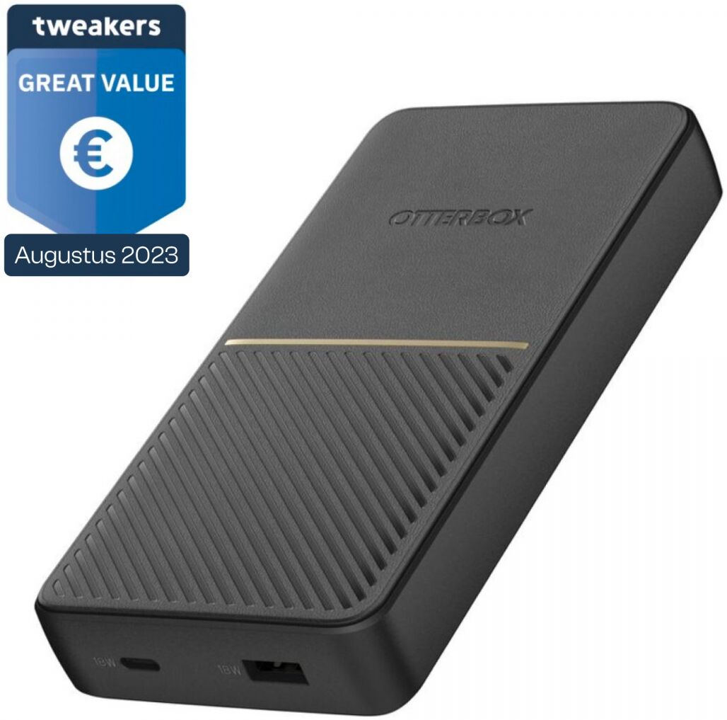 OtterBox Powerbank 5.000 mAh 18W USB/USB-C PD Zwart afbeelding 4