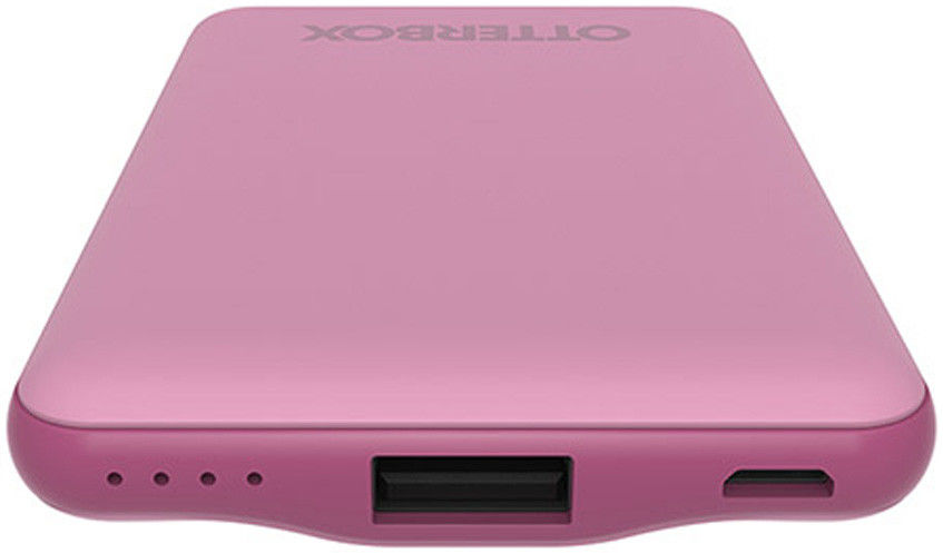 OtterBox USB-A Powerbank 5.000 mAh 10W met 3-in-1 Kabel 1M Roze afbeelding 2