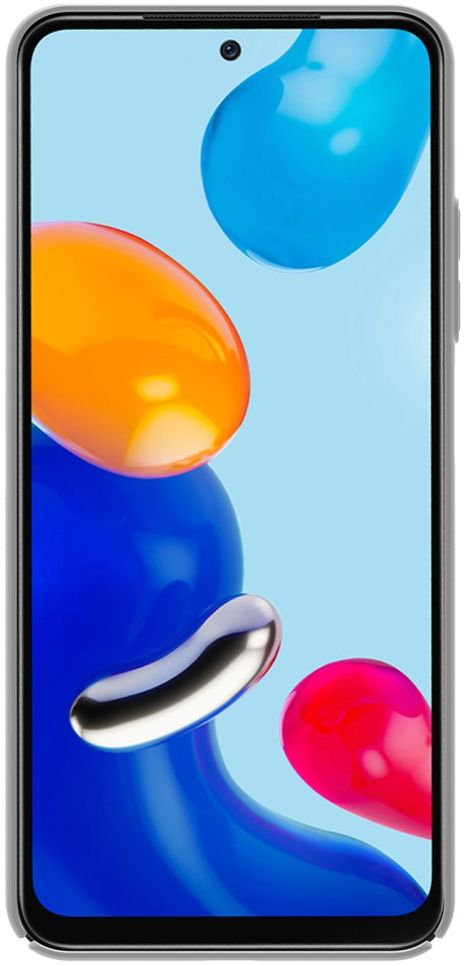 Nillkin Super Frosted Shield Xiaomi Redmi Note 11 / 11S Hoesje Wit afbeelding 2