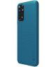 Nillkin Super Frosted Shield Xiaomi Redmi Note 11 / 11S Hoesje Blauw
