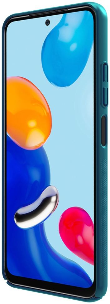 Nillkin Super Frosted Shield Xiaomi Redmi Note 11 / 11S Hoesje Blauw afbeelding 10