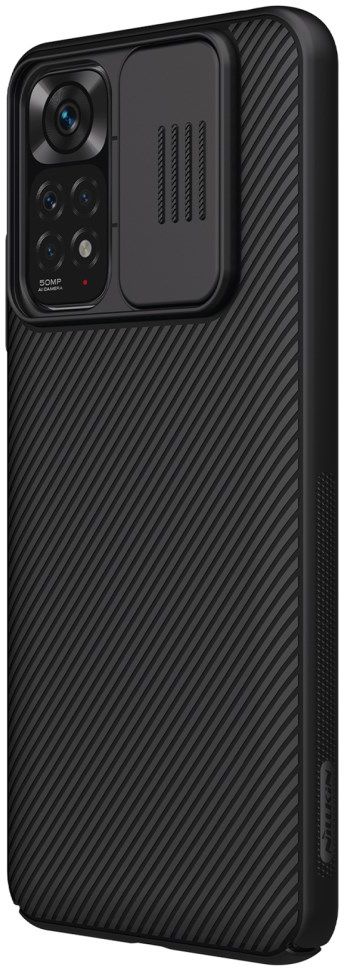Nillkin CamShield Xiaomi Redmi Note 11/11S Hoesje Camera Slider Zwart afbeelding 2