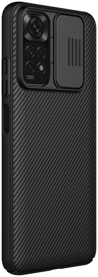Nillkin CamShield Xiaomi Redmi Note 11/11S Hoesje Camera Slider Zwart afbeelding 5