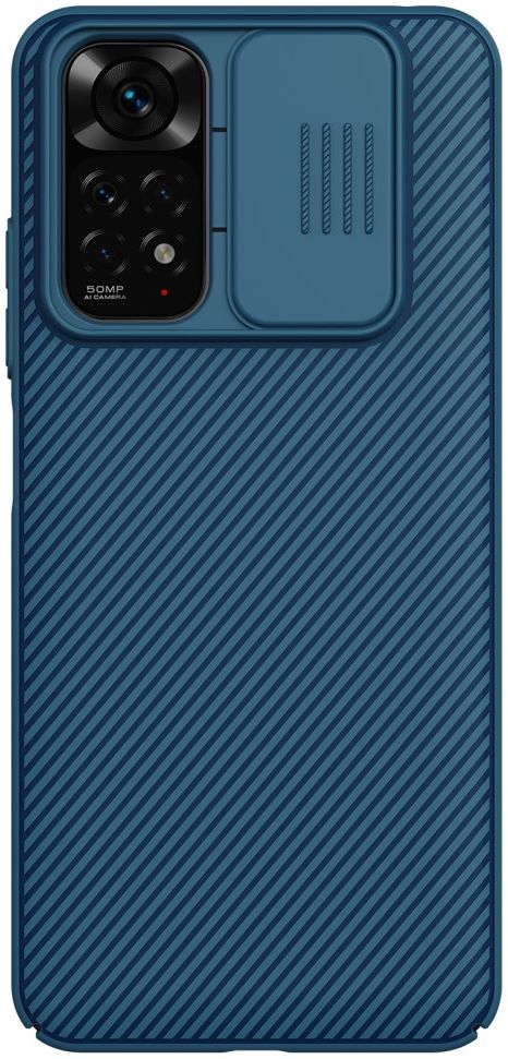 Nillkin CamShield Xiaomi Redmi Note 11/11S Hoesje Camera Slider Blauw afbeelding 1