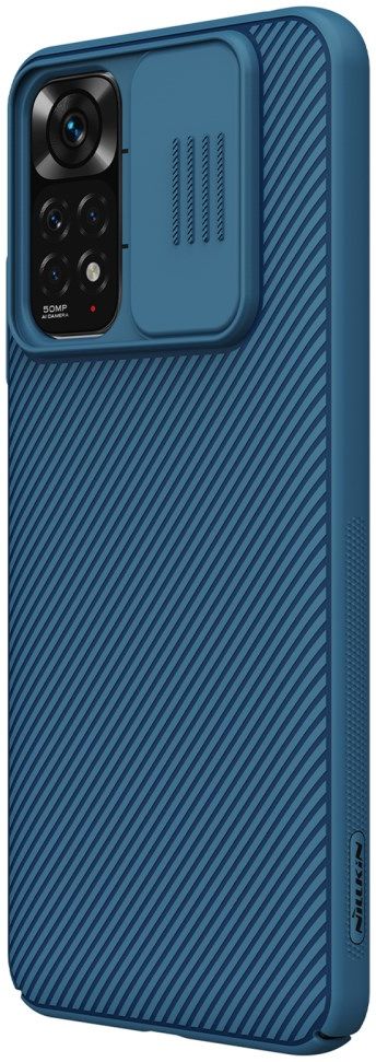 Nillkin CamShield Xiaomi Redmi Note 11/11S Hoesje Camera Slider Blauw afbeelding 2