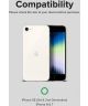Ringke Fusion X iPhone SE (2020/2022) / 8 / 7 Hoesje Transparant Zwart