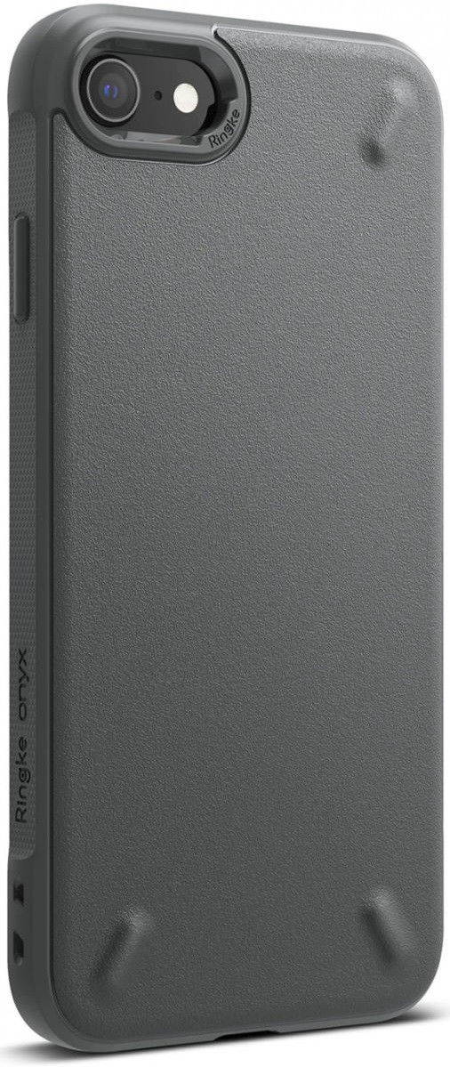 Ringke Onyx iPhone SE (2020/2022) / 8 / 7 Hoesje Flexibel TPU Grijs afbeelding 1