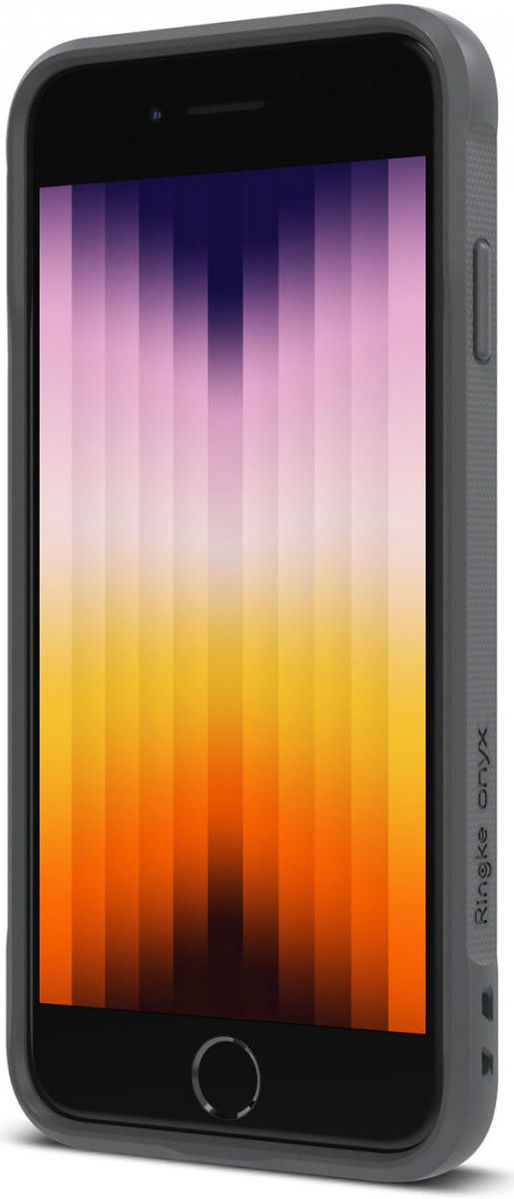 Ringke Onyx iPhone SE (2020/2022) / 8 / 7 Hoesje Flexibel TPU Grijs afbeelding 2