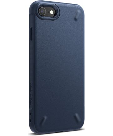 Ringke Onyx iPhone SE (2020/2022) / 8 / 7 Hoesje Flexibel TPU Blauw Hoesjes