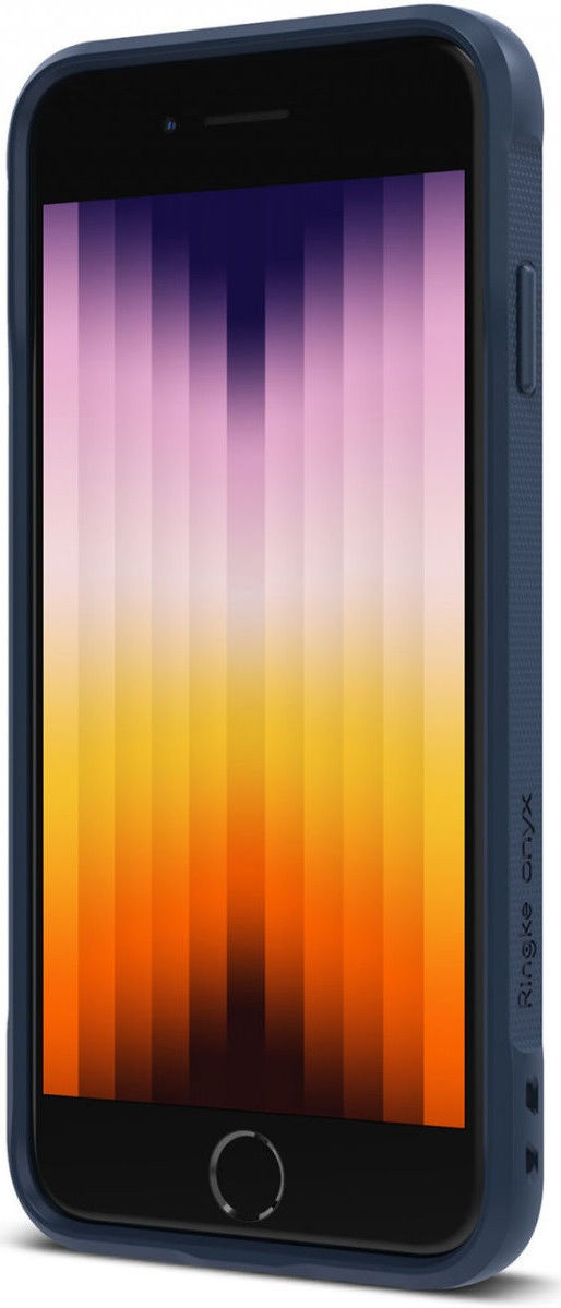 Ringke Onyx iPhone SE (2020/2022) / 8 / 7 Hoesje Flexibel TPU Blauw afbeelding 2