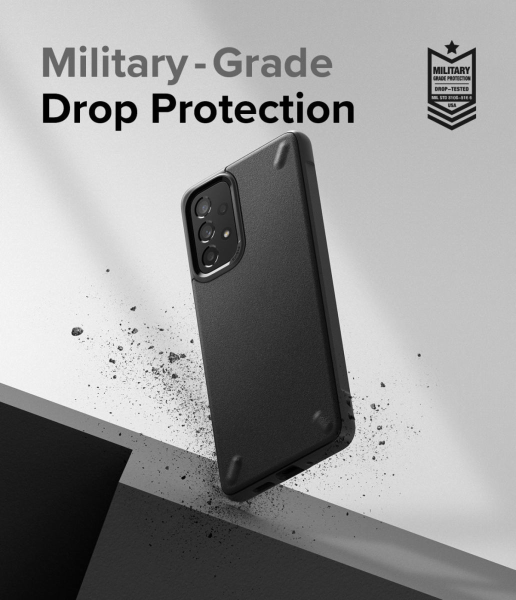 Ringke Onyx Samsung Galaxy A53 Hoesje Flexibel TPU Back Cover Grijs afbeelding 6
