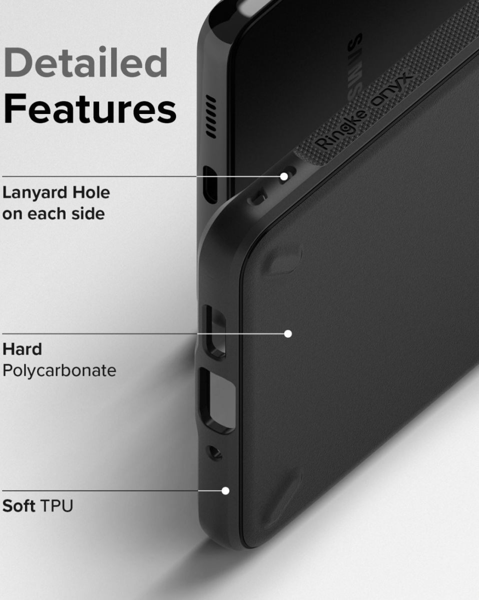 Ringke Onyx Samsung Galaxy A53 Hoesje Flexibel TPU Back Cover Grijs afbeelding 7