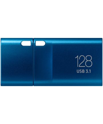 Originele Samsung USB-C Stick voor Extra Opslaggeheugen 128GB Blauw Geheugenkaarten