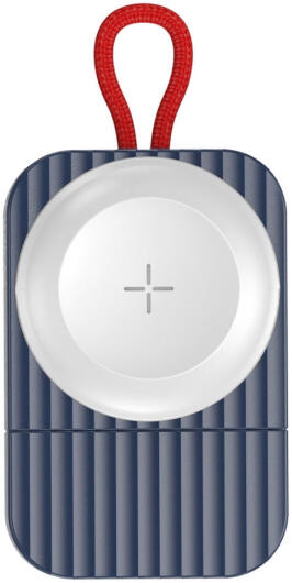 ROCK Compacte Magnetische USB-C Apple Watch Oplader 2.5W Blauw afbeelding 1
